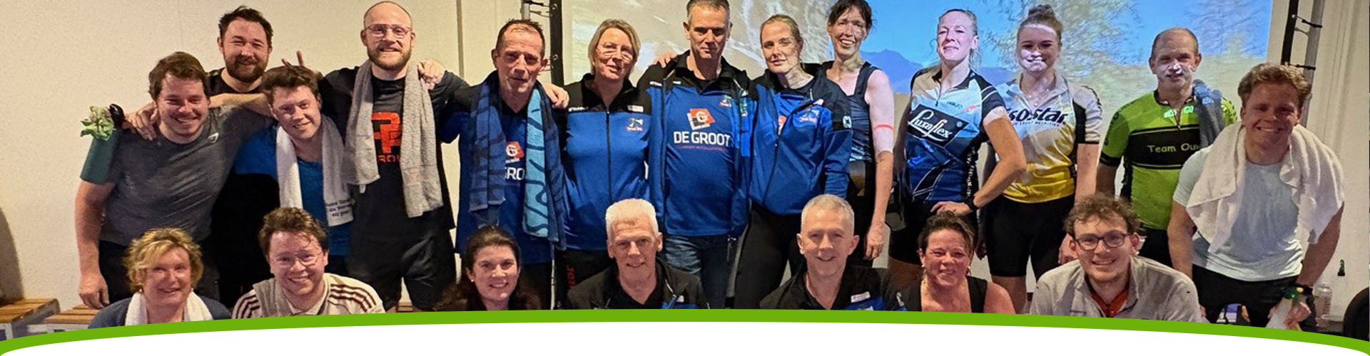 Succesvolle spinningestafette Steamwork